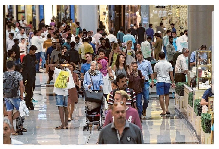 Gulf labor market statistics 2024 showing expatriates at 78%