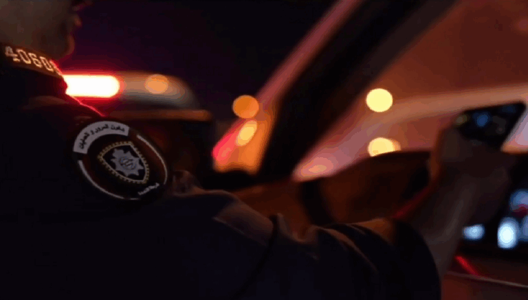 Jaber Bridge security and traffic campaign
