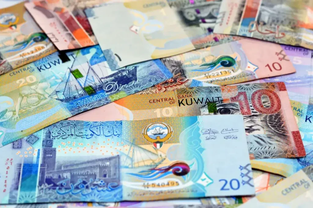 Kuwait-Dinar Exchange rates