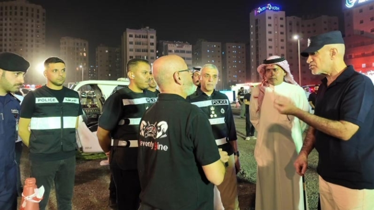 Kuwait Mahboula security operation