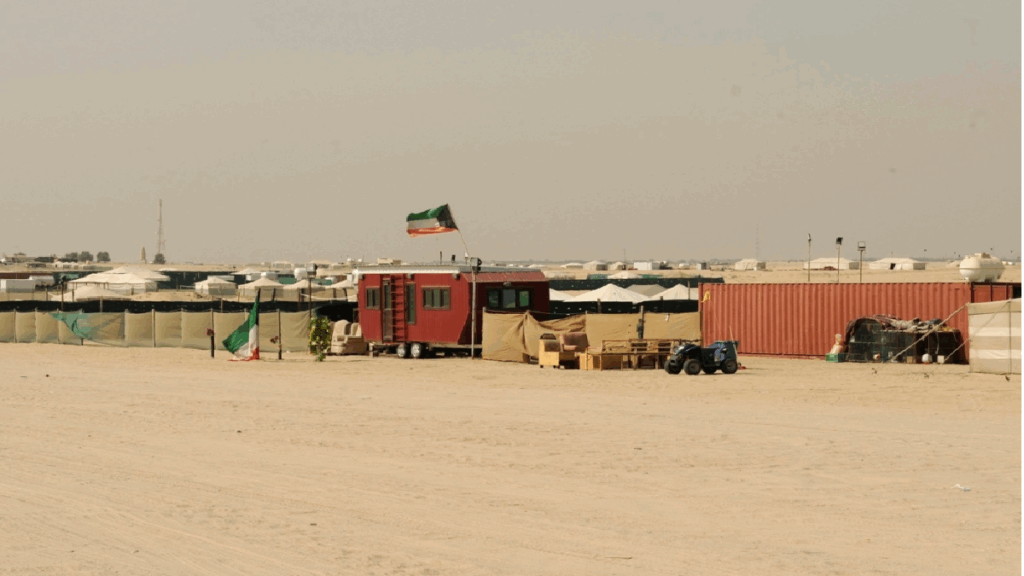 Kuwait spring camping:Campers are ready! 570 sites reserved on opening day