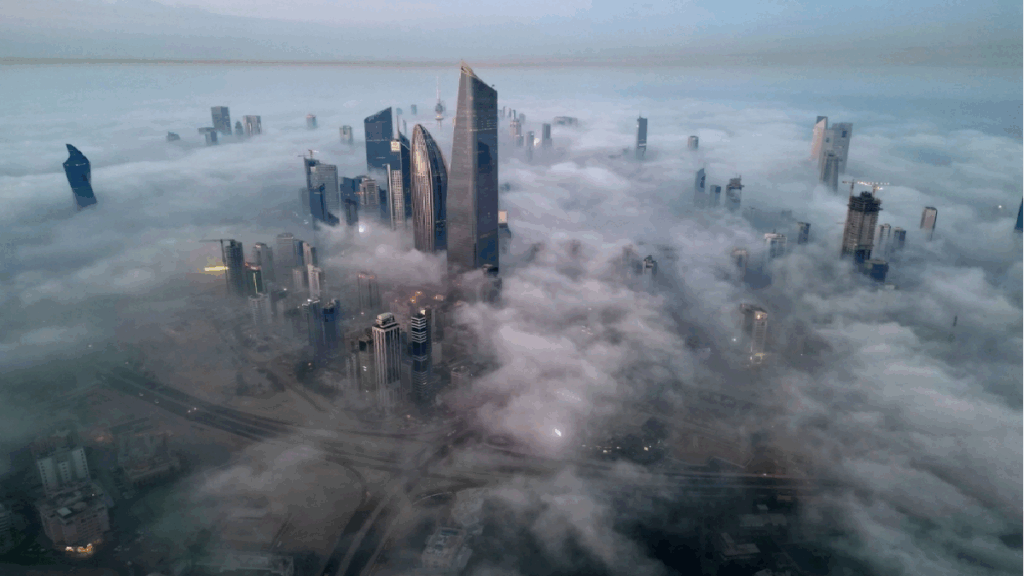 Kuwait weather:Dense fog expected tonight with low to zero visibility in some areas.